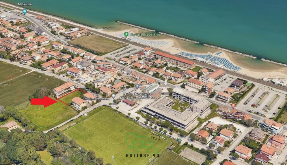 Fano - zona san biagio - terreno in vendita