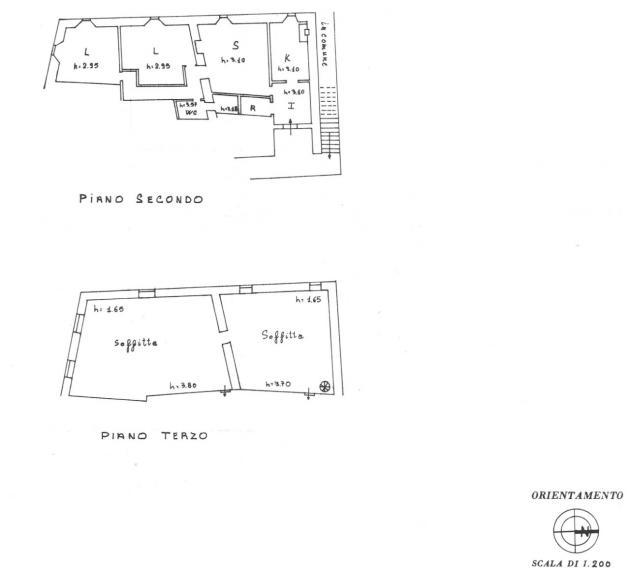 Fossombrone - zona centro storico - appartamento in vendita