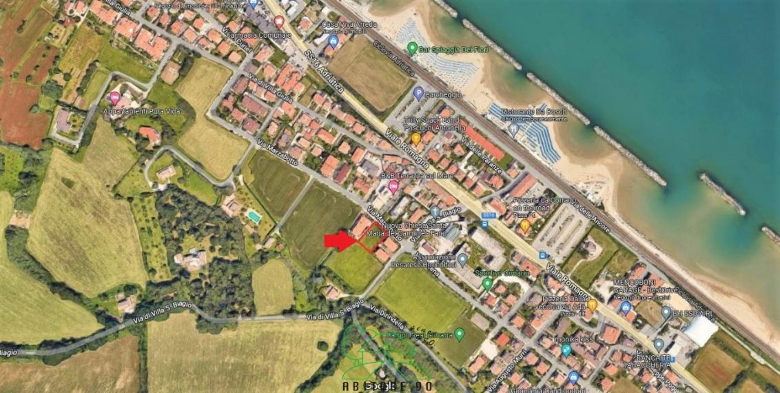 Fano - zona san biagio - terreno in vendita