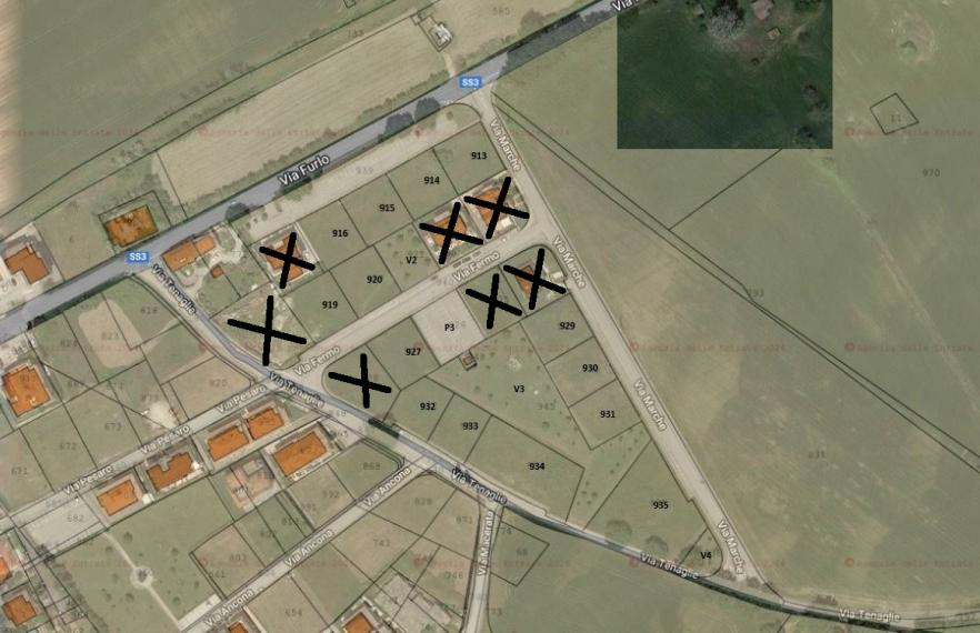 Colli al metauro - terreno in vendita
