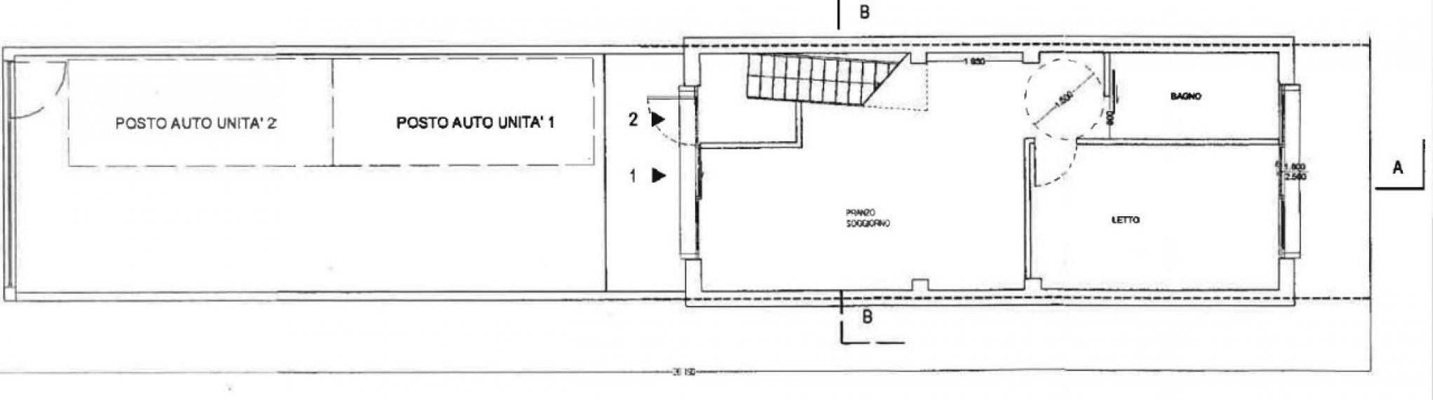 Fano - zona lido - schiera centrale in vendita