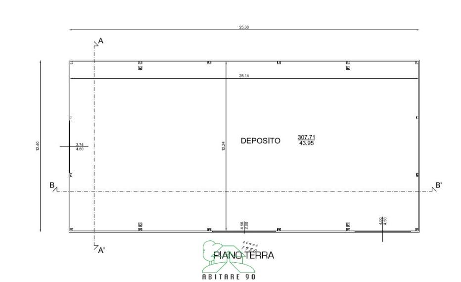 Fano - zona rosciano - capannone in vendita
