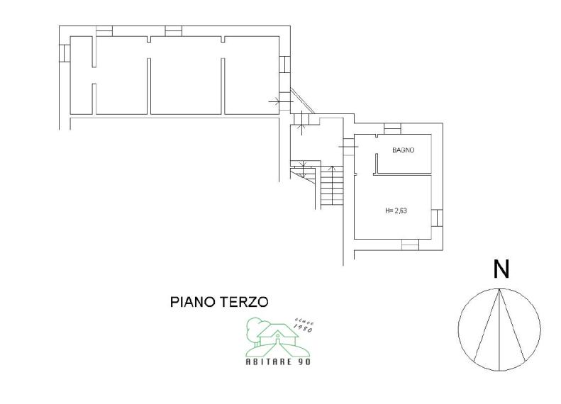 Fossombrone - zona centro storico - appartamento in vendita