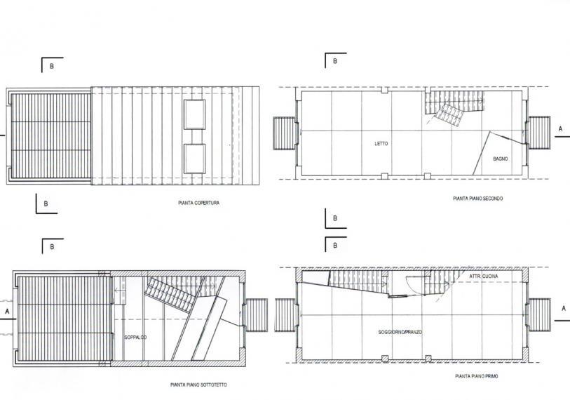 Fano - zona lido - schiera centrale in vendita