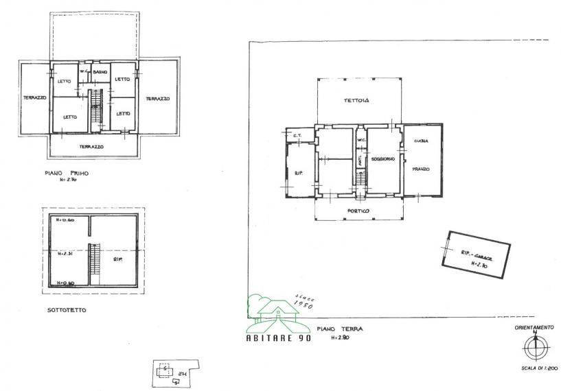 Fano - zona roncosambaccio - unifamiliare villa in vendita