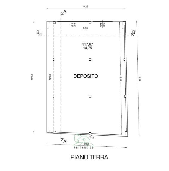 Fano - zona rosciano - capannone in vendita