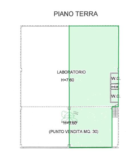 Fano - zona zuccherificio - locale commerciale negozio in vendita