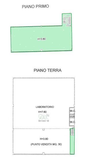 Fano - zona zuccherificio - locale commerciale negozio in vendita
