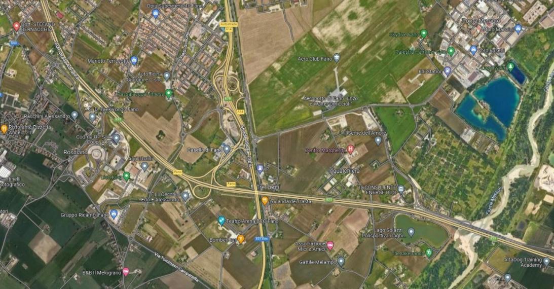 Fano - zona rosciano - terreno in vendita