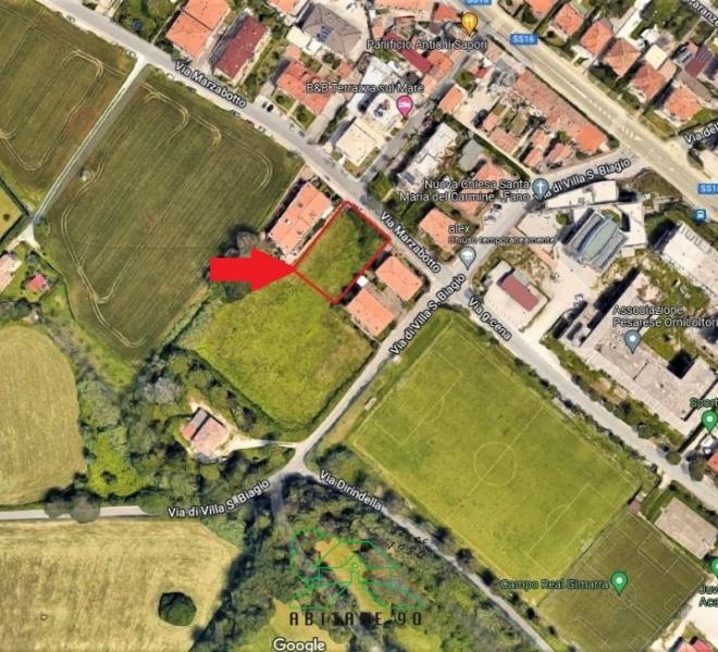 Fano - zona san biagio - terreno in vendita
