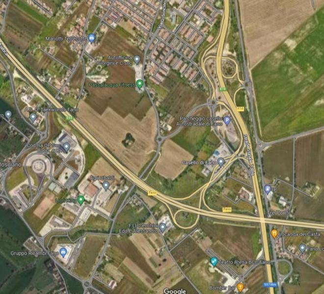 Fano - zona rosciano - terreno in vendita
